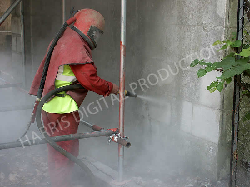 Reatoration of Temple Bar Gateway - images by Harris Digital Productions